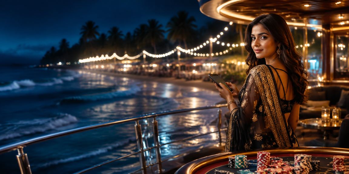 কক্সবাজারে মোবাইলে স্পোর্টস বেটিং সমুদ্র সৈকত পটভূমিতে